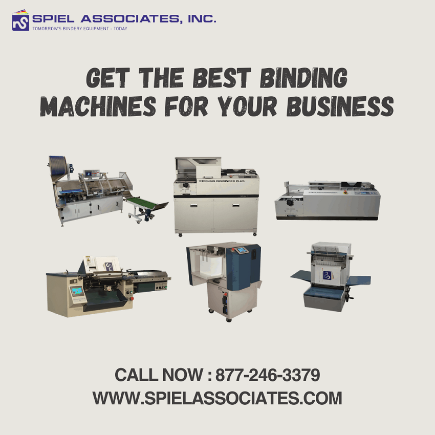 Get the Best Binding Machines for Your Business