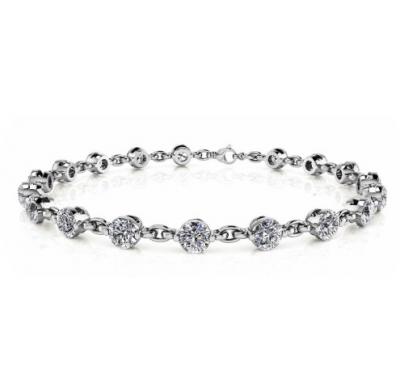 A Statement of Sustainability: Lab Grown Diamond Bracelet