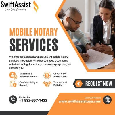 Professional Mobile Notary Services in Houston - Houston Other
