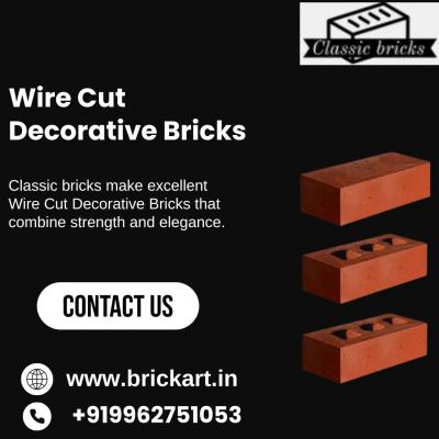 Elegance of  Wire Cut Decorative Bricks