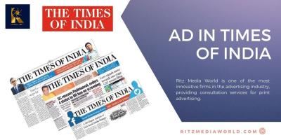 Book Front Page Ad in Times of India – Best Price Guaranteed 