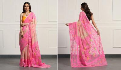 Buy Jamdani Silk Saree Online