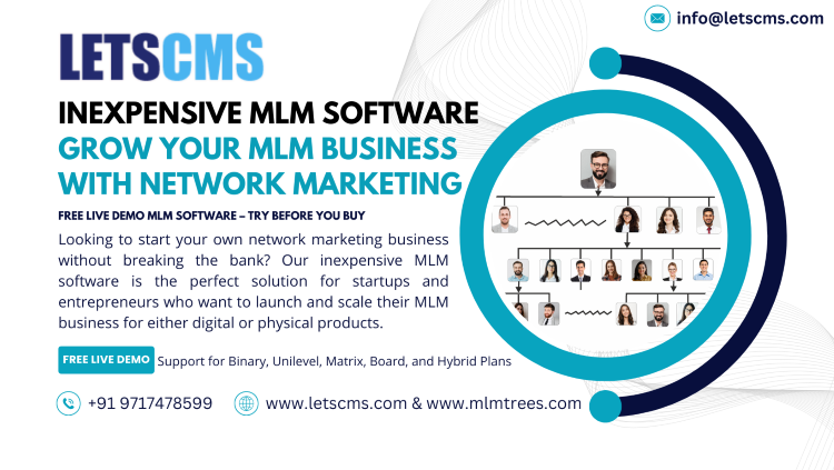 MLM Software Price: Grow Your MLM Website Business with Network Marketing in 2025