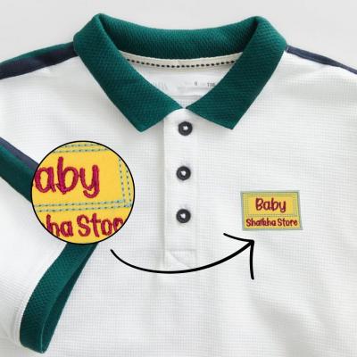 ليبلات التطريز عند الطلب للعبايات والملابس - Kuwait Region Custom Boxes, Packaging, & Printing