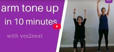 Senior toning exercises