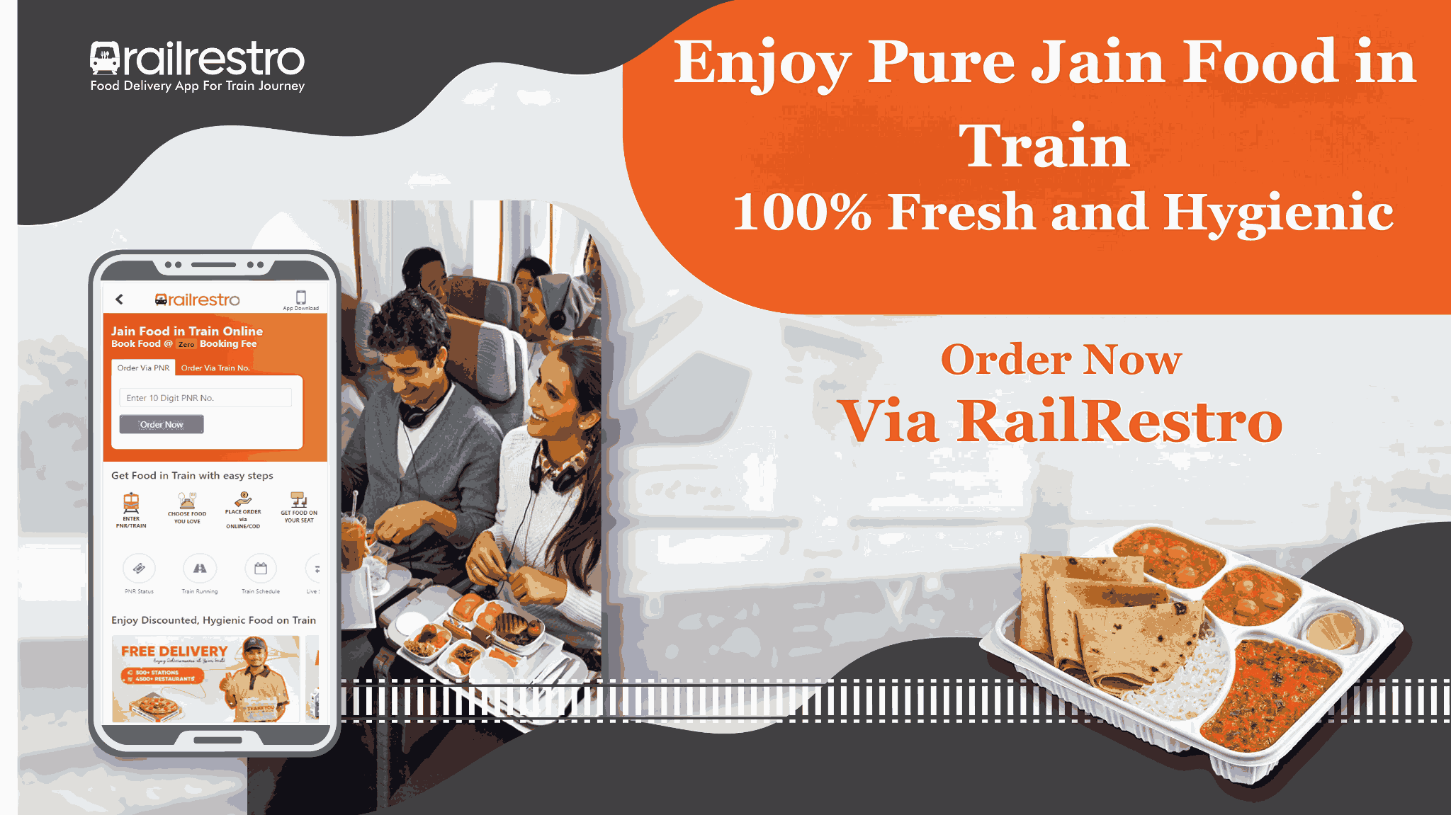 Enjoy Pure Jain Food in Train: 100% Fresh and Hygienic