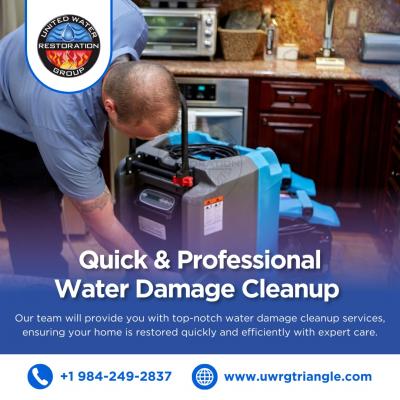 Water damage clean up Cary