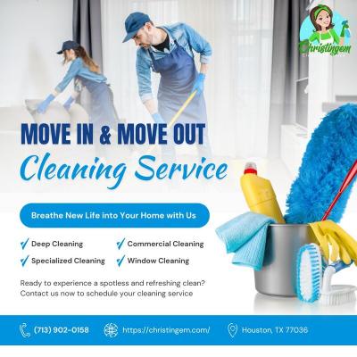 Benefits of Trusted Move In & Move Out Cleaning Service in Houston