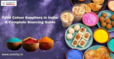 Trusted Food Colour Suppliers in India for Natural & Synthetic Solutions