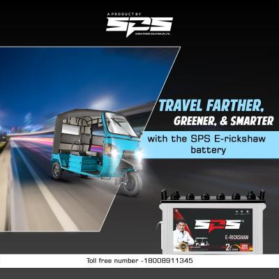 Top E-Rickshaw Battery Manufacturer in UP 