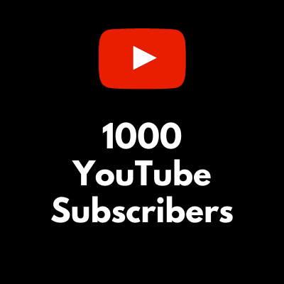 Buy 1000 YouTube Subscribers With Fast Delivery