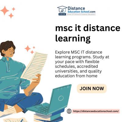 MSC IT from Distance Education