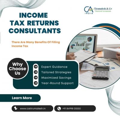 Income Tax Filing Madhapur Hyderabad | Tirumalesh & Co