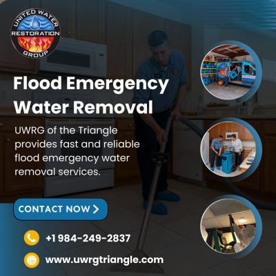Flood emergency water removal Hillsborough | UWRG of the Triangle