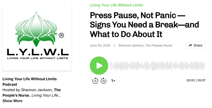 press pause not panic signs you need a break and what to do about it