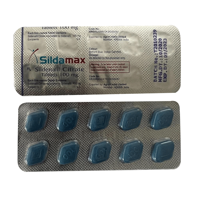 Buy Sildamax 100mg Tablets Online