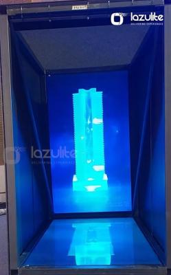 Inverted Hologram Unveils Dynamic Visual Marvels in Saudi Arabia