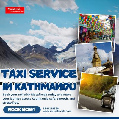 Taxi Service in Kathmandu with Musafircab 