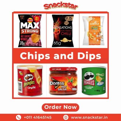Crunch & Dip Delight – Explore Chips and Dips at Snackstar