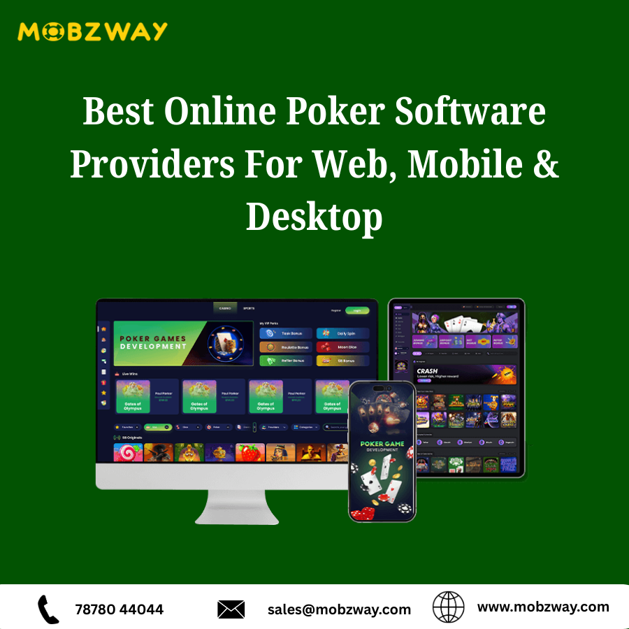 Best Online Poker Software Providers for Web, Mobile & Desktop
