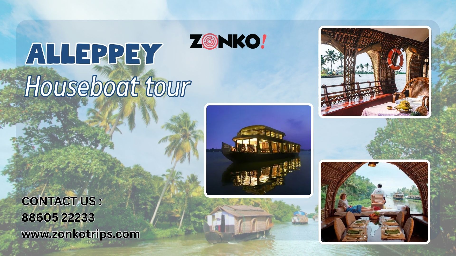 Alleppey Houseboat Tour