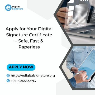 Apply for Your Digital Signature Certificate – Safe, Fast & Paperless