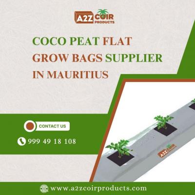 Coco Peat Flat Grow Bags Supplier in Mauritius