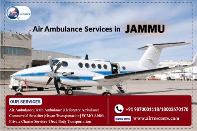 Reliable Air Ambulance Services in Jammu for Urgent Care.
