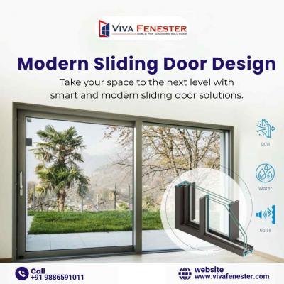 Upvc Sliding Door Design in Bangalore