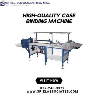 Buy Advanced Case Binding Machines at Spiel Associates