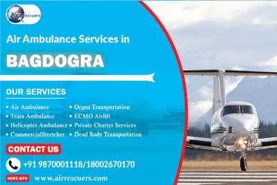 Air Ambulance Services in Bagdogra.