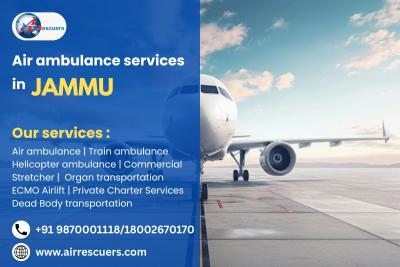 Swift Life-Saving Air Ambulance Services in Jammu – 24/7 Emergency Medical Support.