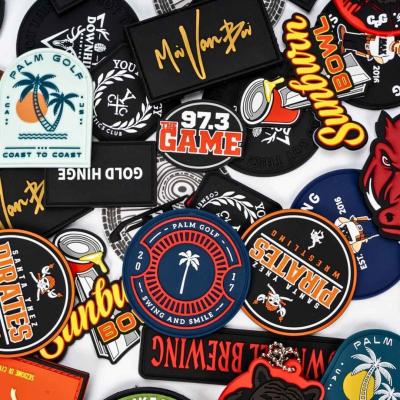 باجات PVC مع فيلكرو عند الطلب — رقع مطاط - Kuwait Region Custom Boxes, Packaging, & Printing