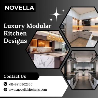 Luxury Modular Kitchen Designs That Inspire Elegance - Novella Kitchens