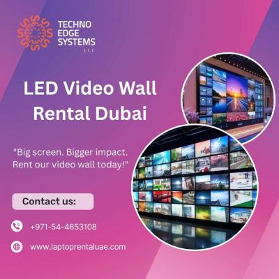 LED Video Wall Rental – Fast Delivery in Dubai