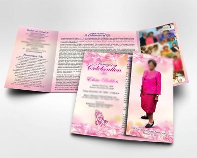 Funeral Program Gatefold