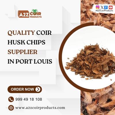 Quality Coir Husk Chips Supplier in Port Louis