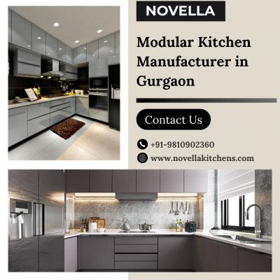 Best Modular Kitchen Manufacturer in Gurgaon for Modern Homes