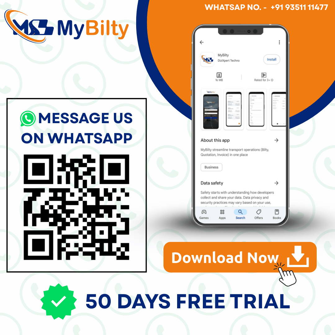 Generate and Manage Transport Quotation with MyBilty App 