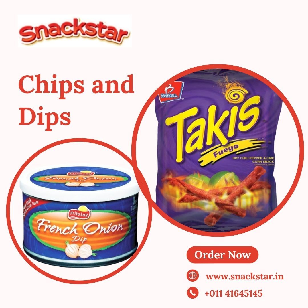 Ultimate Crunch Combo – Chips and Dips from Snackstar