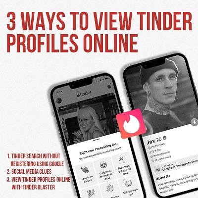 can you search for someone on tinder