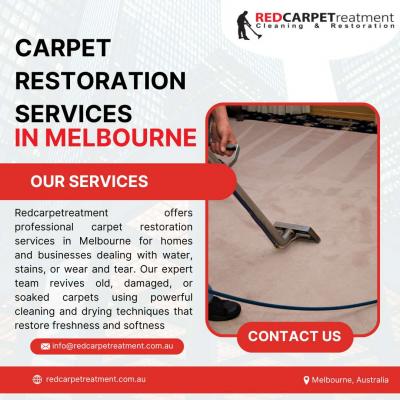 Expert Carpet Restoration Services in Melbourne – Redcarpetreatment