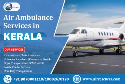 24/7 Emergency Air Ambulance Services in Kerala.