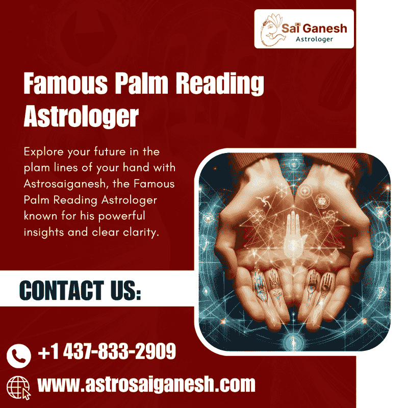 Famous Palm Reading Astrologer in Brampton | Best Astrologer in Brampton 
