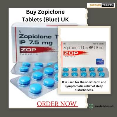 Blue Zopiclone 7.5mg Tablets