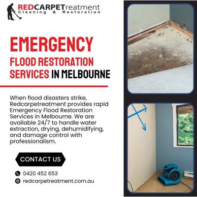 Emergency Flood Restoration Services in Melbourne – 24/7 Response