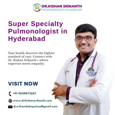 Super Specialty Pulmonologist in Hyderabad | Dr. Kishan Srikanth