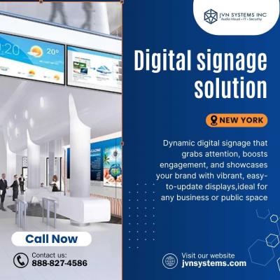 Digital Signage Solutions In New York