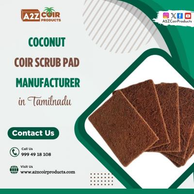 Coconut Coir Scrub Pad Manufacturer in Tamilnadu