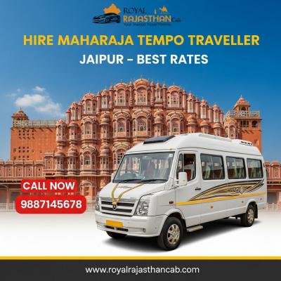 Hire Maharaja Tempo Traveller Jaipur – Best Rates